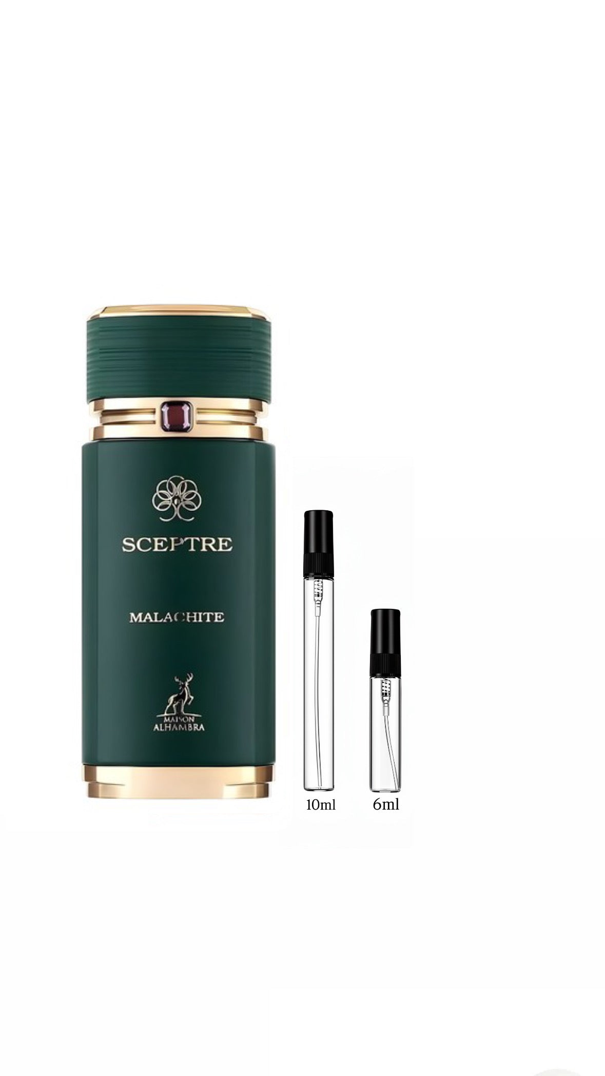 Sceptre Malachite Maison Alhambra